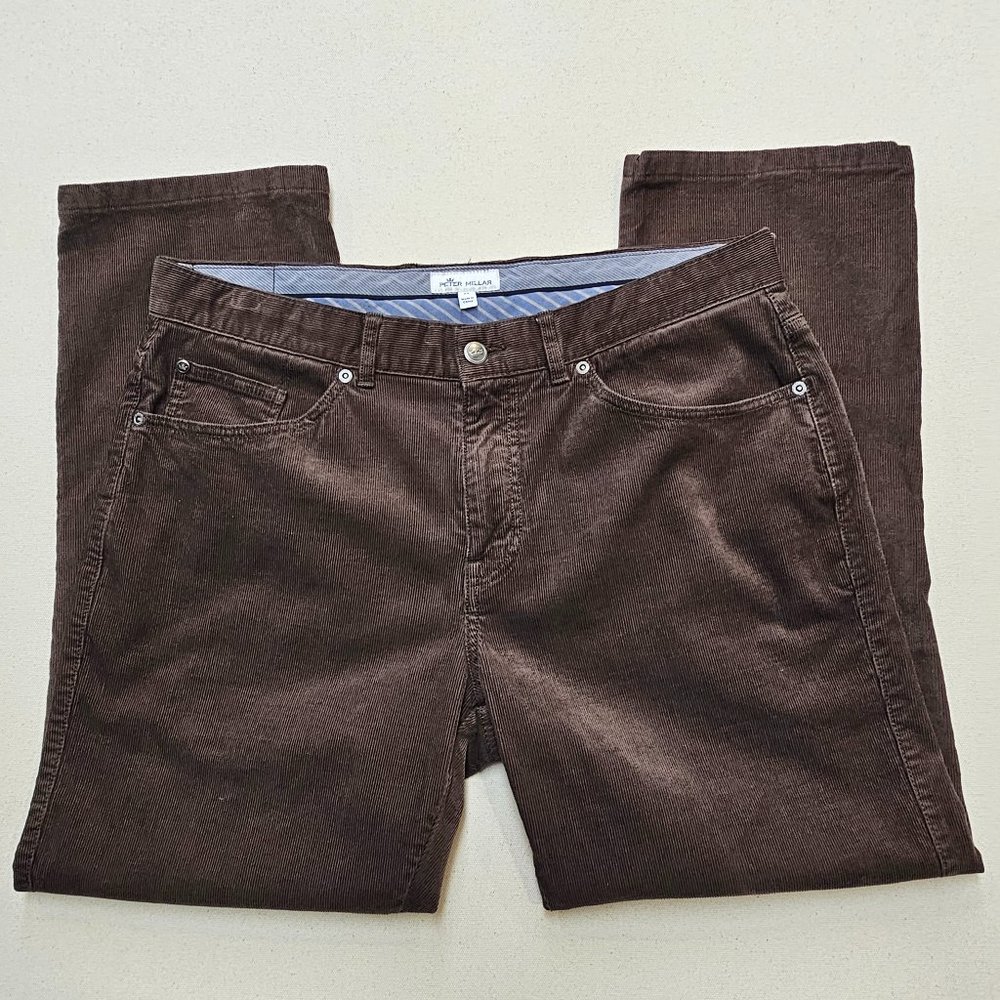 Peter Millar Superior Soft Corduroy 5 Pocket Pants 34/27